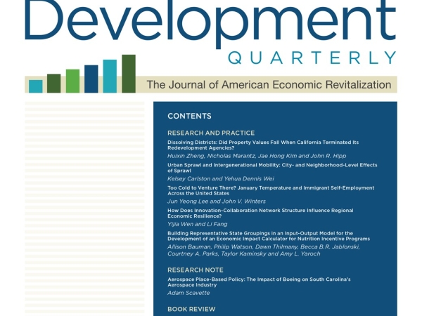 Economic Development Quarterly cover